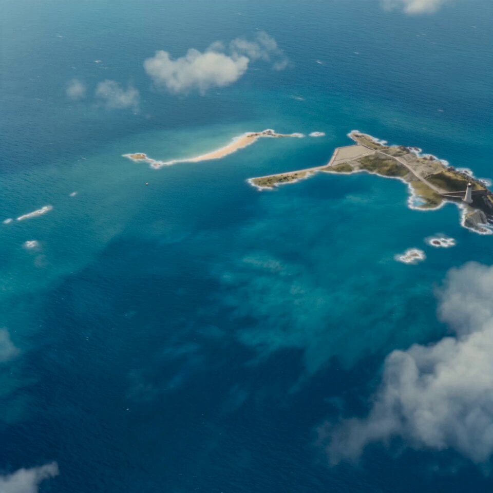 海岛微缩港口城市蒙太奇来源案例预览